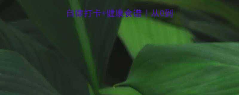 30天运动减肥计划自律打卡健康食谱从0到瘦15斤的真实经验分享-第1张图片-ZBLOG