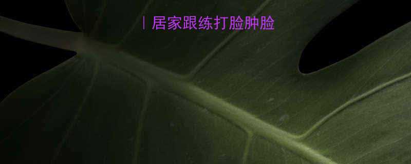 7天高效瘦脸法居家跟练打脸肿脸的懒人速成攻略-第3张图片-ZBLOG