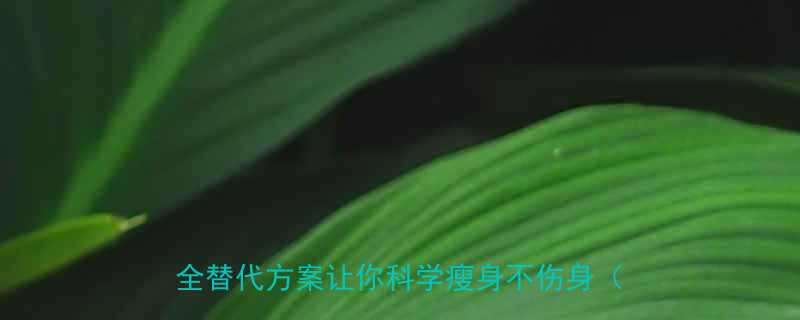 减肥药中含咖啡因这份避坑指南安全替代方案让你科学瘦身不伤身附食谱-第1张图片-ZBLOG