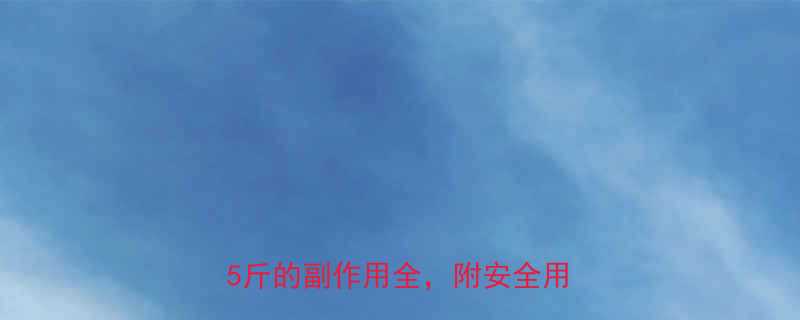 25斤的副作用全，附安全用药指南-第1张图片-ZBLOG