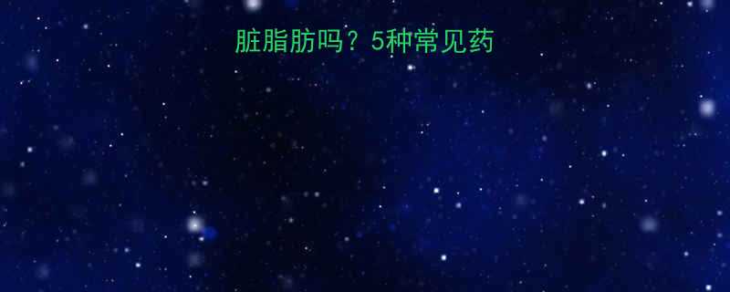 减肥药真的能减内脏脂肪吗5种常见药测评科学减脂方案-第1张图片-ZBLOG