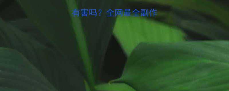 吃了减肥药身体有害吗全网最全副作用安全替代方案-第1张图片-ZBLOG