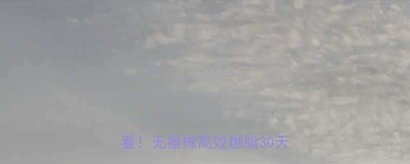 在家减肥运动10个动作懒人必看无器械高效燃脂30天跟练计划-第1张图片-ZBLOG