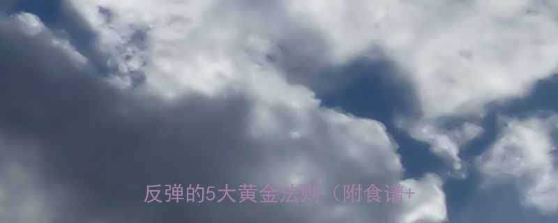 小初学生科学减脂指南12周健康不反弹的5大黄金法则附食谱运动表-第1张图片-ZBLOG