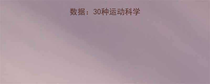 最新卡路里消耗数据30种运动科学对比与燃脂效率全-第3张图片-ZBLOG