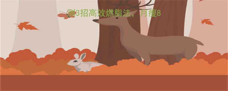 热量过高代谢难亲测3招高效燃脂法月瘦8斤不反弹减脂干货-第2张图片-ZBLOG