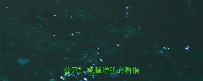 健美每日热量消耗公式大公开减脂增肌必看指南-第1张图片-ZBLOG