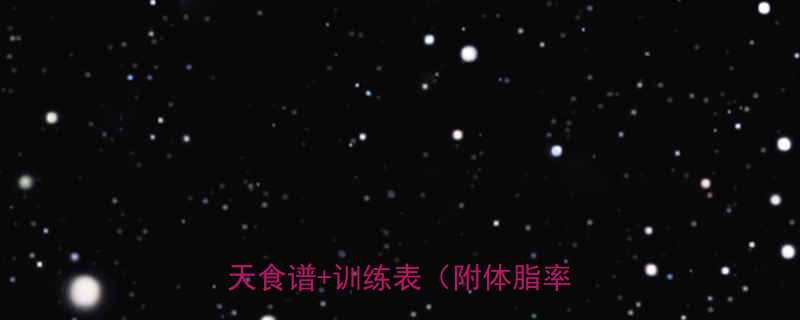 84天暴汗燃脂全攻略｜附赠21天食谱+训练表（附体脂率对比图）-第2张图片-ZBLOG